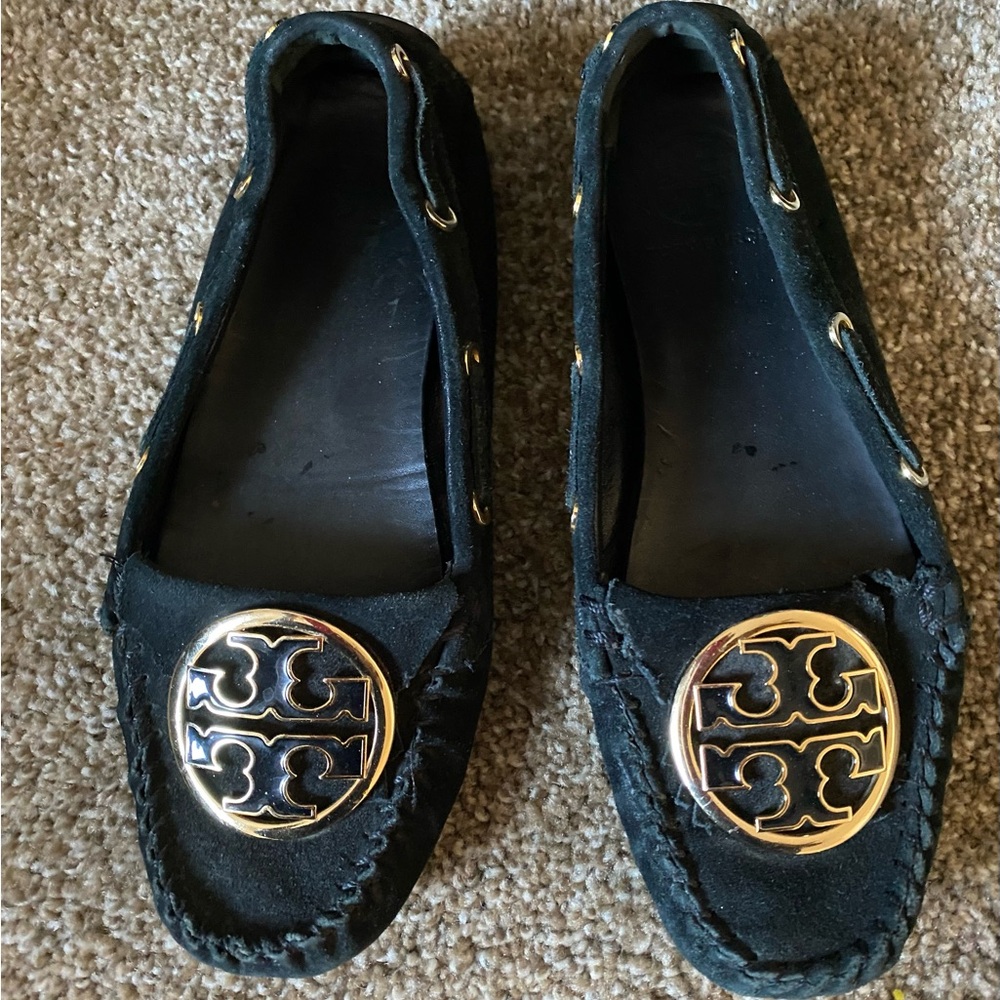 Tory Burch Black Loafers